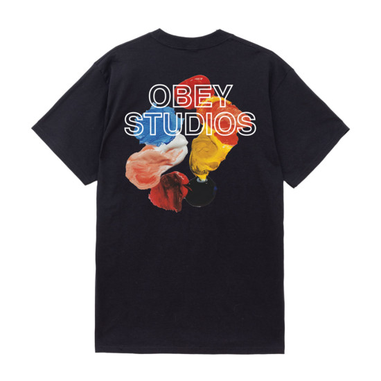 Obey Ανδρική κοντομάνικη μπλούζα Obey Studios Palette Tee